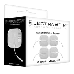 Verpackung der ElectraStim ElectraPads selbstklebenden Elektroden für Elektrosex