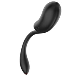 Coquette Chic Desire Vibrationsei und Fernbedienung nebeneinander
