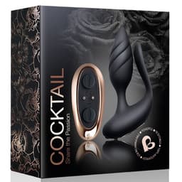 Verpackung des Rocks-Off Cocktail Paarvibrators mit Fernbedienung