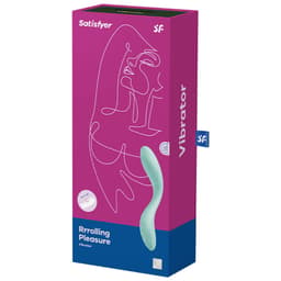 Satisfyer Rrrolling Pleasure, Größenverhältnis in der Hand, in scharfer Detailaufnahme