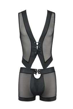 Passion William Herren-Dessous-Set, Detailansicht der Verarbeitung