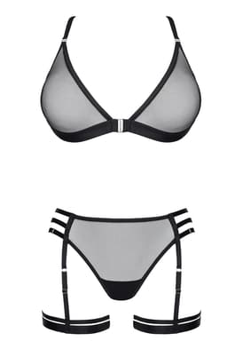 Demoniq LadyX Adora Set, Rückansicht der kompletten Teile, klar und detailreich fotografiert