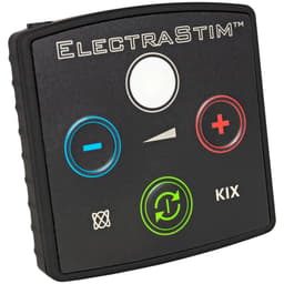 ElectraStim Kix Elektrosex-Stimulator für Einsteiger, Gesamtansicht in Schwarz