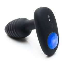 Basis des Kiiroo Lumen Analplugs von unten mit Bedienelement fotografiert