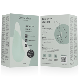 Womanizer Vibe Sage Silikonoberfläche in Detailansicht für die Produktseite