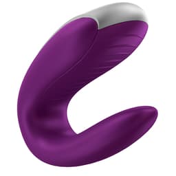 Satisfyer Double Fun Paarvibrator, App-Steuerung am Smartphone dargestellt