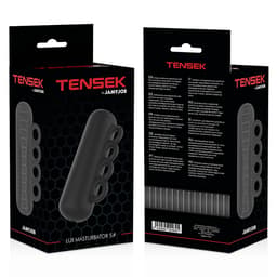 Verpackung des JamyJob Extreme Tensek 5 mit Herstellerangaben und Produktabbildung