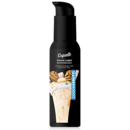 Coquette Chic Desire Premium Experience Cookiefrutti-Gleitgel, Seitenansicht mit Etikett und Verschluss
