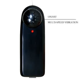Baile Temptation Bigger Man Vibrator mit AA-Batteriefach zur Veranschaulichung der Stromversorgung