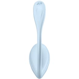 Verpackung des Satisfyer G-Punkt-Stimulator in Himmelblau mit Produktabbildung