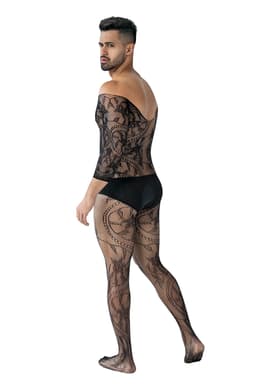 Cut4Men Bodystocking RAV119, Detailansicht des ouvert geschnittenen Bereichs