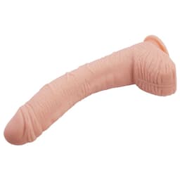 Baile Alex realistischer Dildo, Nahaufnahme des Kopfes und des oberen Schaftdrittels