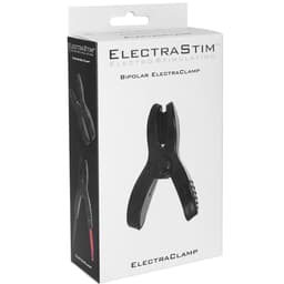 ElectraStim ElectraClamp mit 2-mm-Anschlusskabel in Nahaufnahme