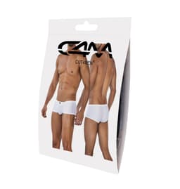 Cut4Men Hipster-Slip aus Mikrofaser, Farbvariante Schwarz, Gesamtansicht von vorne, Ansicht 1