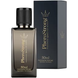 PheroStrong Queen Pheromon-Parfum für Frauen, Flakon mit Verpackung in der Gesamtansicht