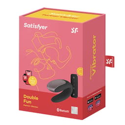 Satisfyer Double Fun – Paarvibrator mit App und Fernbedienung – Schwarz, Ansicht 20