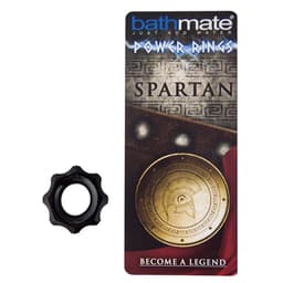 Bathmate Spartan Ring von der Seite im Nahaufnahme-Detail, im Detail dargestellt