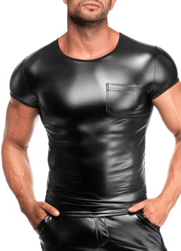 Noir Handmade T-Shirt, Rückenansicht im Detail