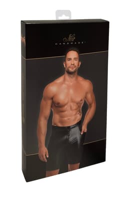 Noir Handmade Onyx Hybrid Shorts, Ansicht des elastischen Bunds