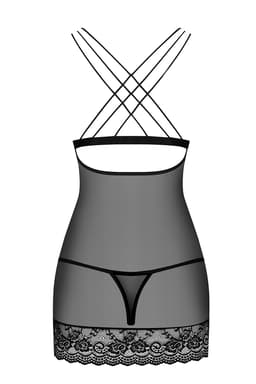 Obsessive 854 Chemise am Körper getragen, seitliche Ansicht