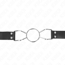Kink Spider – offener Mundknebel , Ring 3 cm – L (3 cm), Ansicht 7
