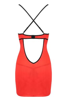 Passion Chemise von der Seite, Spitzestruktur im Detail – Passion Devil Collection