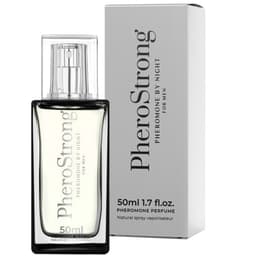 PheroStrong By Night Pheromon-Parfum für Männer, 50 ml, Gesamtansicht des Flakons
