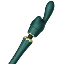 Zalo Kyro – Wiederaufladbarer Zauberstab-Vibrator – Grun, Ansicht 20