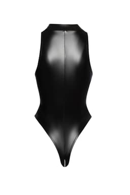 Noir Handmade Bodysuit, Detailansicht der Beinausschnitte