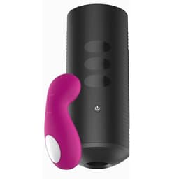 Kiiroo Titan Stroker-Vibrator, Detailansicht in typischer Produktfoto-Perspektive
