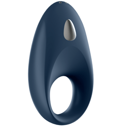 Satisfyer Mighty One von der Seite, Silikonoberfläche im Detail