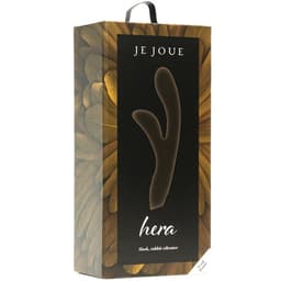 Verpackung des Je Joue Hera, mit Fokus auf die Materialoberfläche