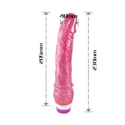 Baile Linex – Realistischer Vibrator – Rot / 23 cm, Ansicht 17