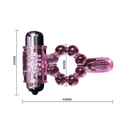 Baile Vibro-Penisring, Verpackungsrückseite mit Produktinformationen