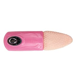 Baile Zungen-Vibrator mit biegsamem Kopf im Detail mit gut erkennbarer Materialoberfläche