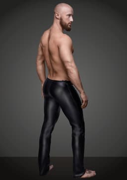 Noir Handmade H021 Fetisch-Hose, Nahaufnahme des Materials, Fetisch-Hose von Noir Handmade