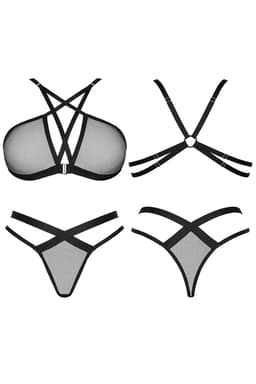 Demoniq LadyX Aina Set, Detailansicht der verstellbaren Träger