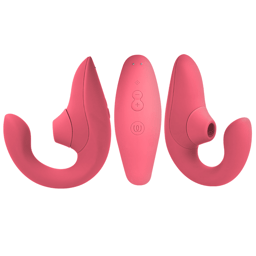 Womanizer Blend – Rabbit-Vibrator mit Pleasure Air und G-Punkt-Vibration – Rosé, Ansicht 16