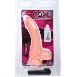 Baile – Realistischer Vibrator mit breitem Kopf und Saugnapf – 21.6 cm, Ansicht 11