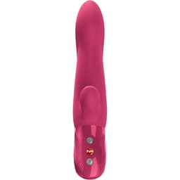 Fun Factory Bi Stronic Arc Rabbit-Vibrator im direkten Größenvergleich, Maße und Proportionen gut erkennbar