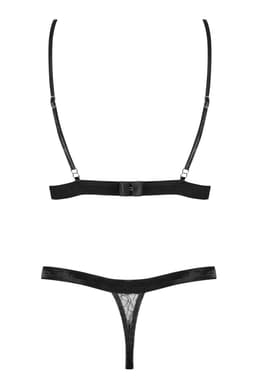 Petite Noir 060718, Detailansicht der Bralette, Studioaufnahme in neutralem Hintergrund