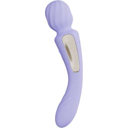 Lelo Switch Wanda doppelseitiger Vibrator, seitliche Ansicht der ergonomischen Silhouette