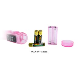 Baile Intimer Liebhaber Tease mit Batteriefach geöffnet aus leicht erhöhter Perspektive