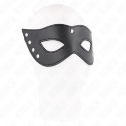Kink Augenmaske mit 4 Nieten in der Gesamtansicht, vier Nieten auf der Vorderseite sichtbar