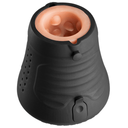 ElectraStim Jack Socket Elektro-Masturbator für Männer, Gesamtansicht in Schwarz