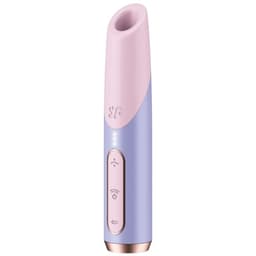 Satisfyer Bold Kiss Wave Mini-Klitoris-Stimulator in Rosa/Violett, Gesamtansicht