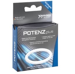 JoyDivision Potenzduo Plus – potenzduo Plus Ring im Größenvergleich S und M