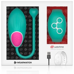 Wearwatch Egg beim Aufladen mit dem USB-Kabel – Studioaufnahme