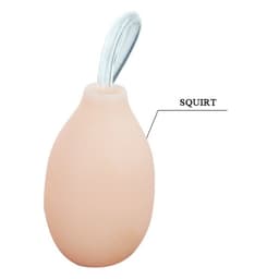 Baile Vibrator mit Squirt-Funktion, Nahaufnahme des Bedienelements an der Basis zur Steuerung der Intensität