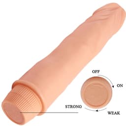 Baile Zwerg realistischer Vibrator, Ansicht der Basis, Produktansicht in hoher Auflösung